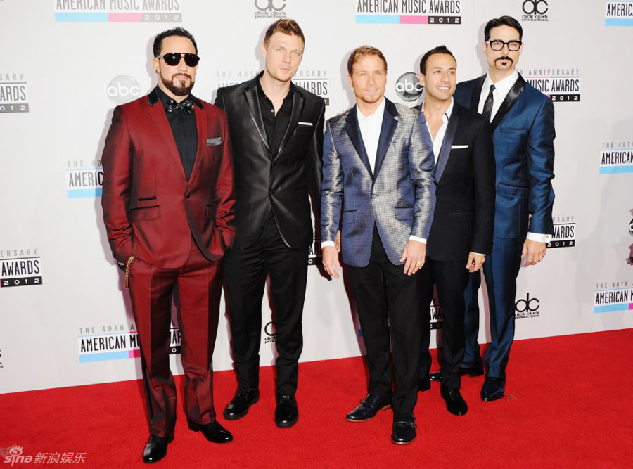 Les Backstreet Boys réunis pour un concert à Beijing (5)