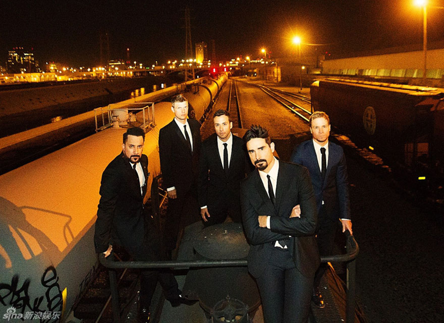Les Backstreet Boys réunis pour un concert à Beijing (2)