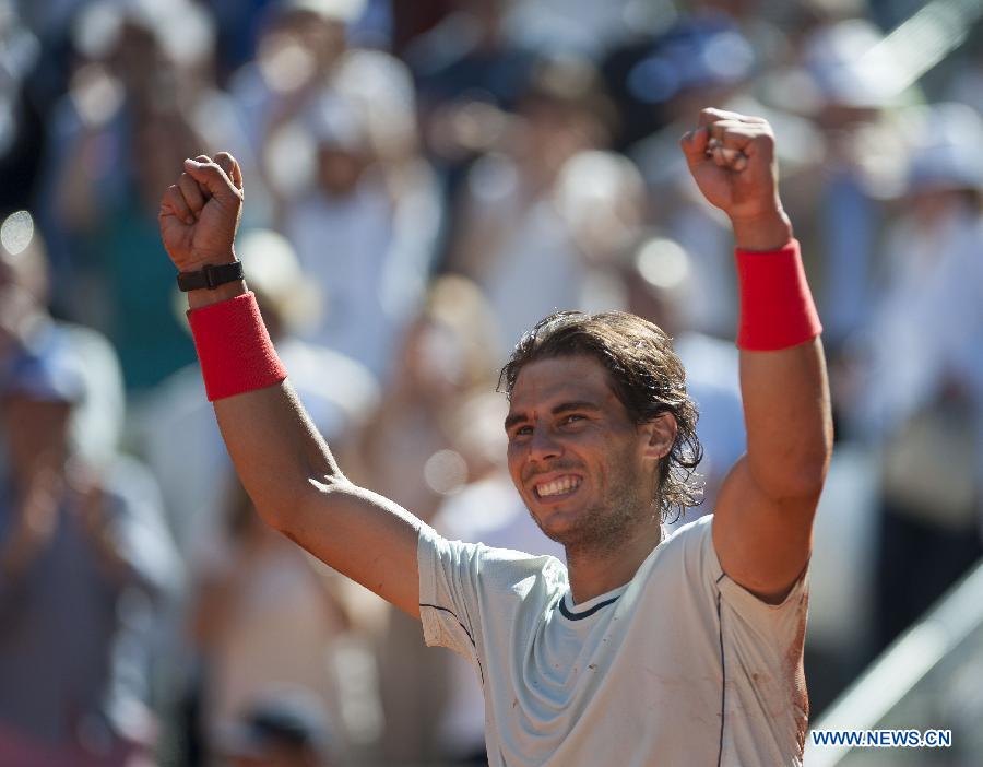 L'Espagnol Rafael Nadal a remporté sa 5e victoire depuis son retour de blessure en battant en deux sets (6-2, 6-4) le Suisse Stanislas Wawrinka, dimanche 13 mai en finale du Masters 1000 de Madrid.