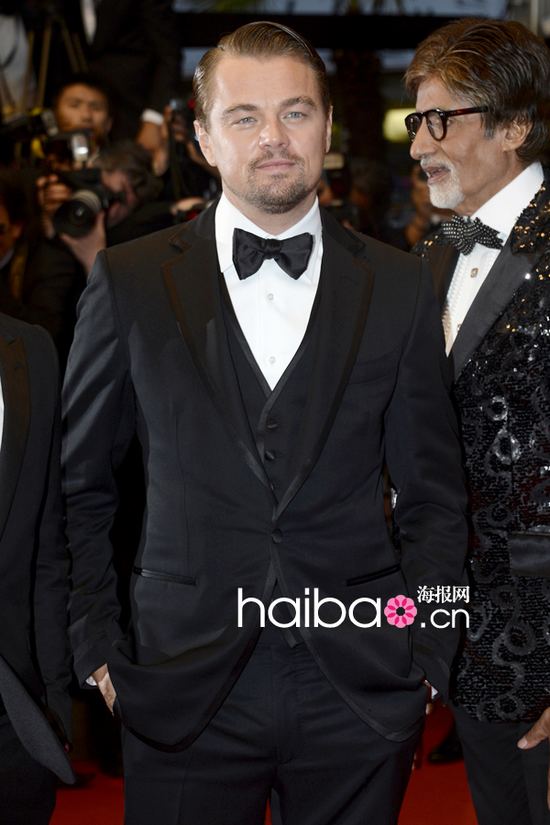 Leonardo DiCaprio sur le tapis rouge de la cérémonie d'ouverture du 66e Festival de Cannes