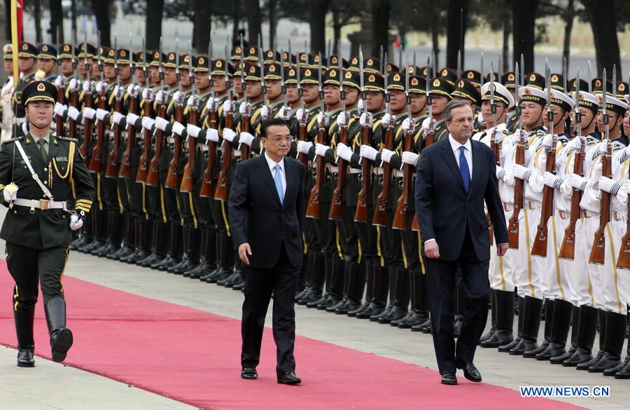 La Chine a présenté jeudi une proposition en quatre points afin d'élever sa coopération avec la Grèce vers de nouveaux sommets.