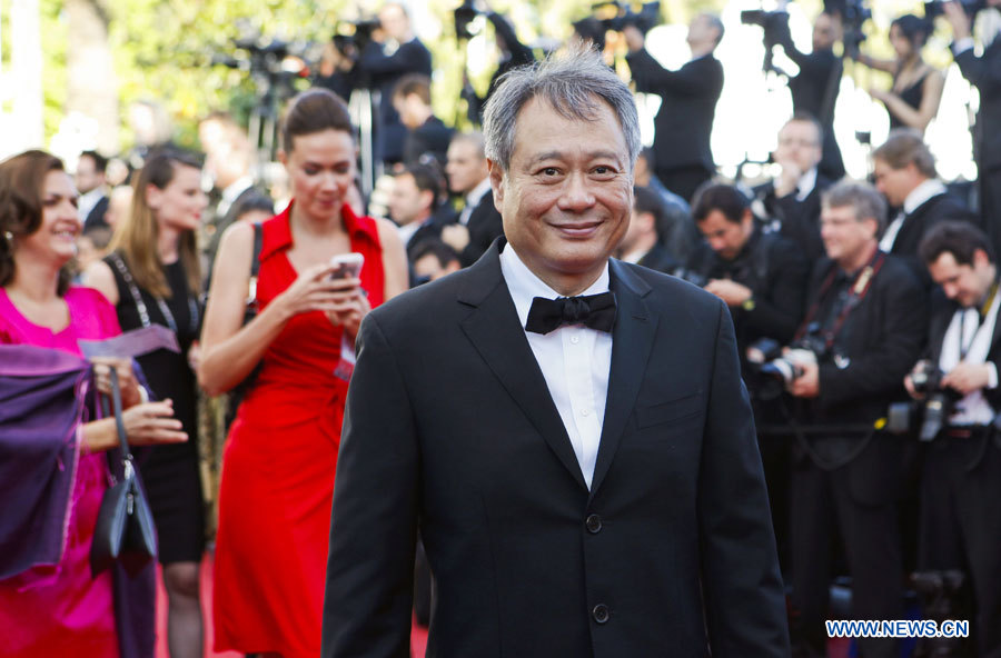 Le réalisateur Ang Lee participe à la première du film « Le Passé » lors de la 66e édition du Festival de Cannes, le 17 mai 2013.