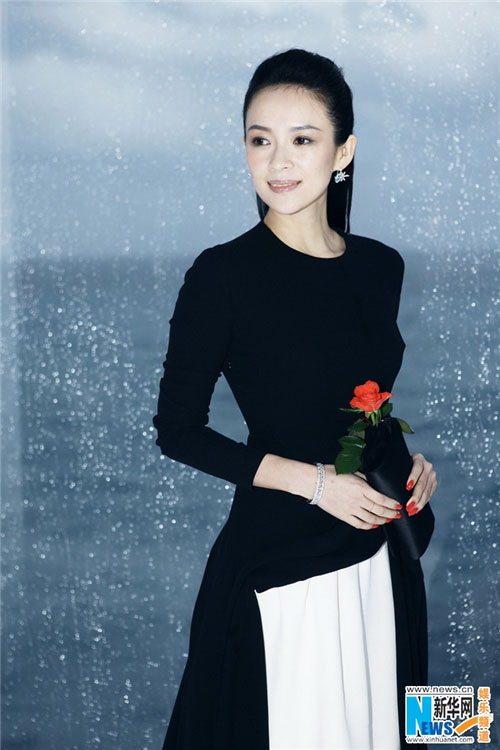 Zhang Ziyi à Monaco pour le défilé Dior (8)