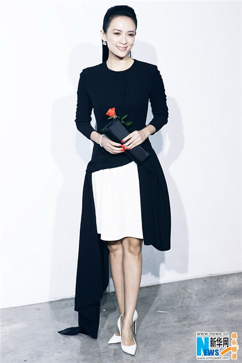 Zhang Ziyi à Monaco pour le défilé Dior (7)