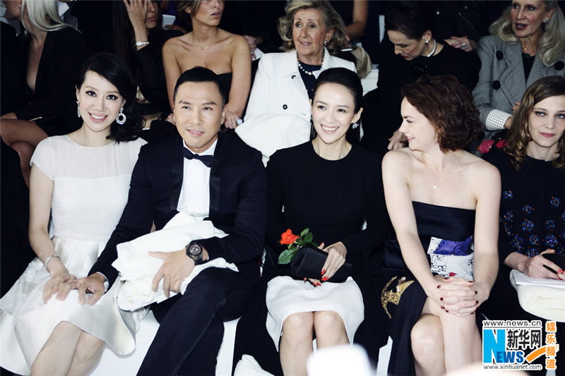 Zhang Ziyi à Monaco pour le défilé Dior (3)
