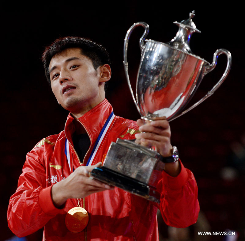Mondial Ping 2013: Zhang Jike champion du monde