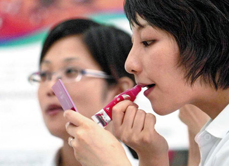 « L'effet rouge à lèvres » émerge en Chine alors que l'économie tourne au ralenti