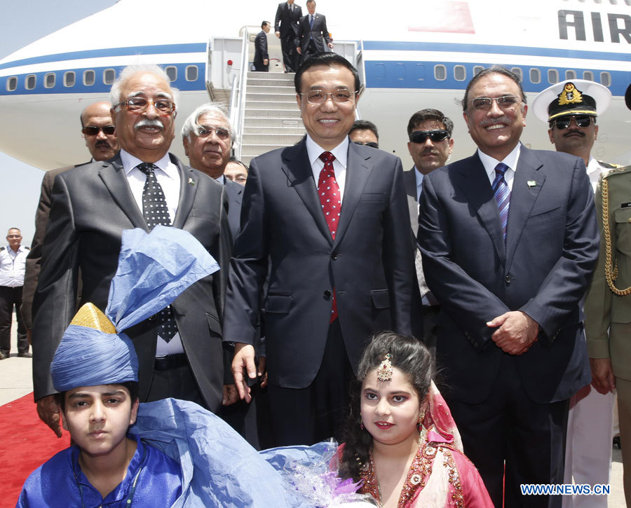 Arrivée du PM chinois Li Keqiang au Pakistan pour sa visite officielle (6)