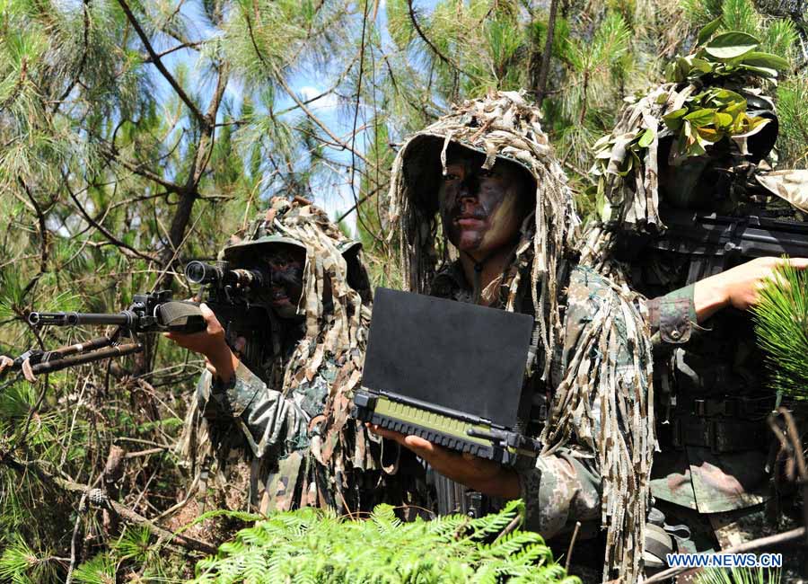 Chine : entraînement des snipers de l'APL (4)