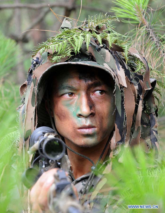 Chine : entraînement des snipers de l'APL (2)