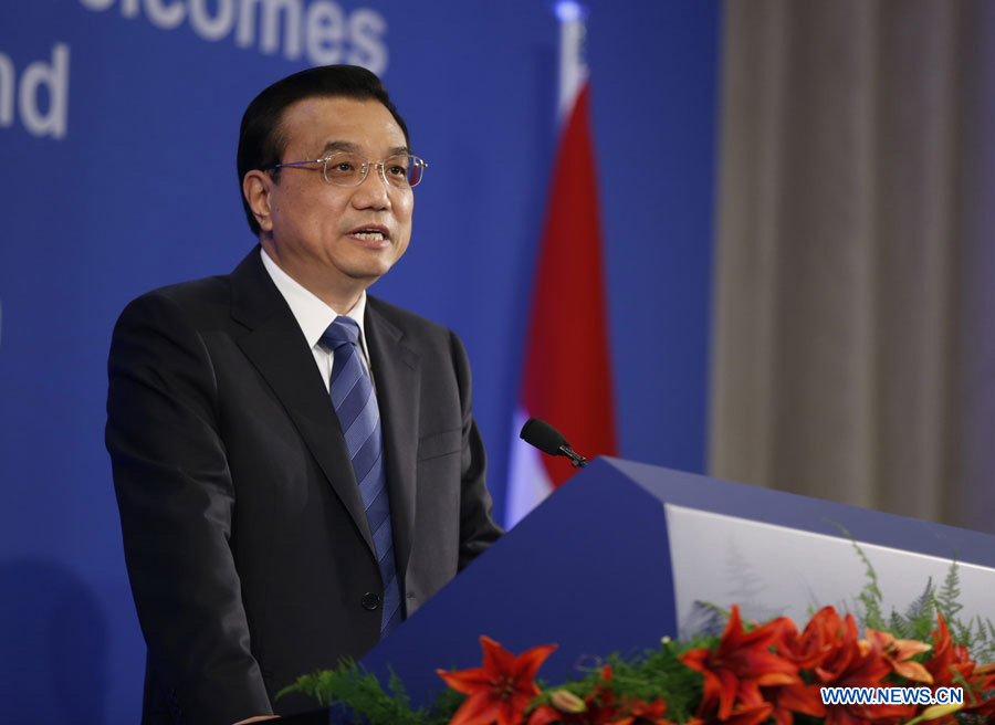La Chine et la Suisse vont annoncer la fin de leurs négociations sur l'accord de libre-change : Li Keqiang
