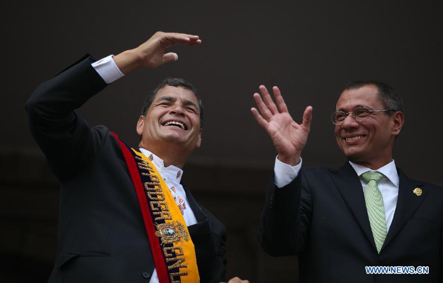Le président de l'Equateur a prêté serment pour son 3e mandat  (8)