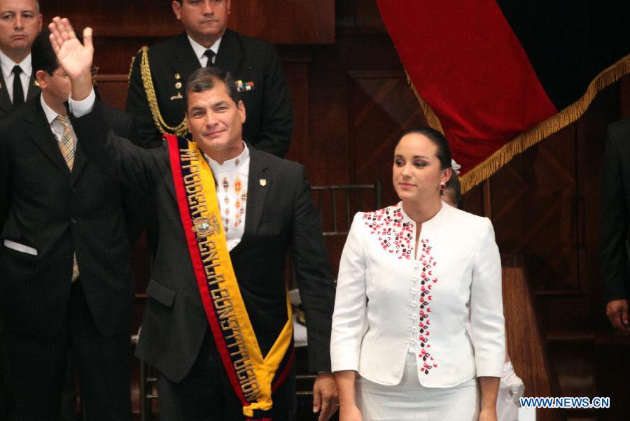 Le président de l'Equateur a prêté serment pour son 3e mandat  (7)