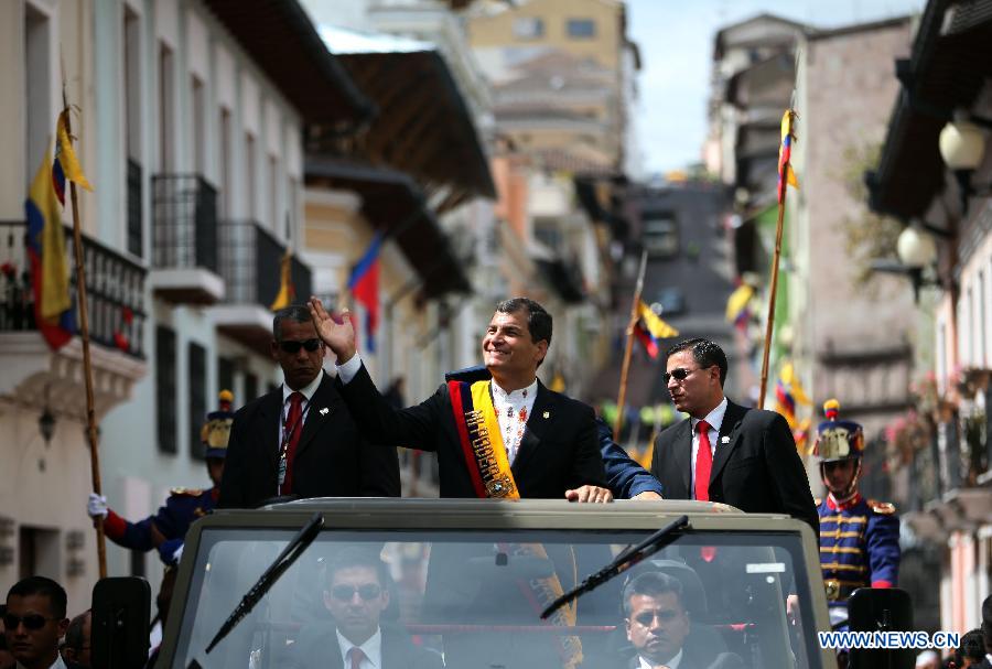 Le président de l'Equateur a prêté serment pour son 3e mandat  (6)