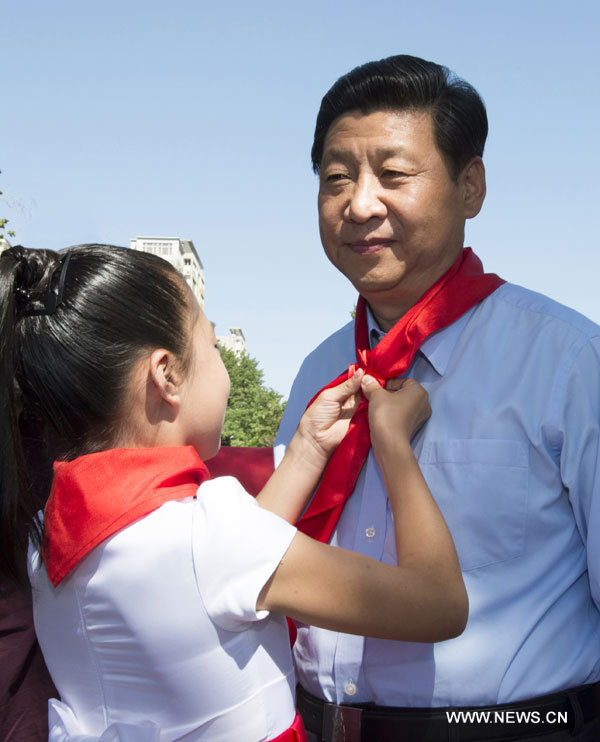 Le président chinois appelle à protéger les mineurs à l'approche de la Journée internationale de l'enfance (6)