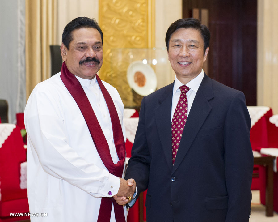 Le vice-président chinois rencontre des dirigeants du Sri Lanka, du Laos et du Cambodge