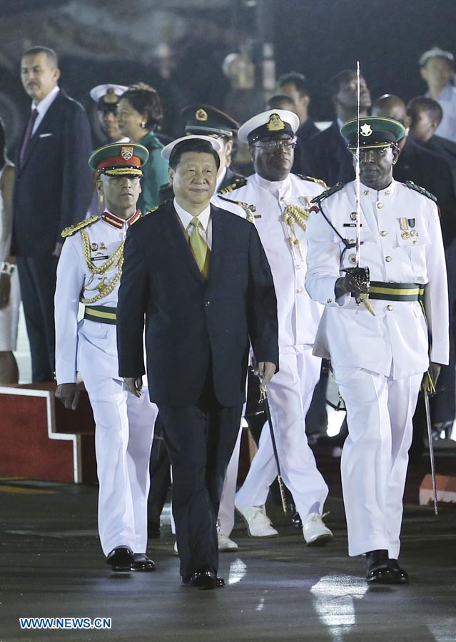 Le président chinois déclare que sa visite à Trinité-et-Tobago donnera de la vitalité aux relations bilatérales (3)