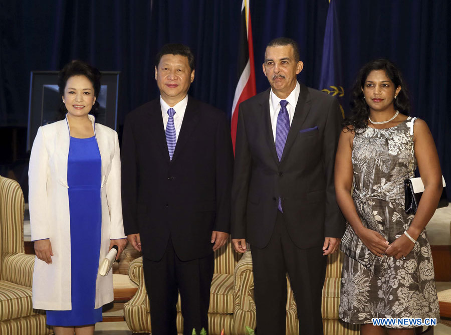 Les présidents chinois et trinidadais discutent des moyens de renforcer la coopération bilatérale