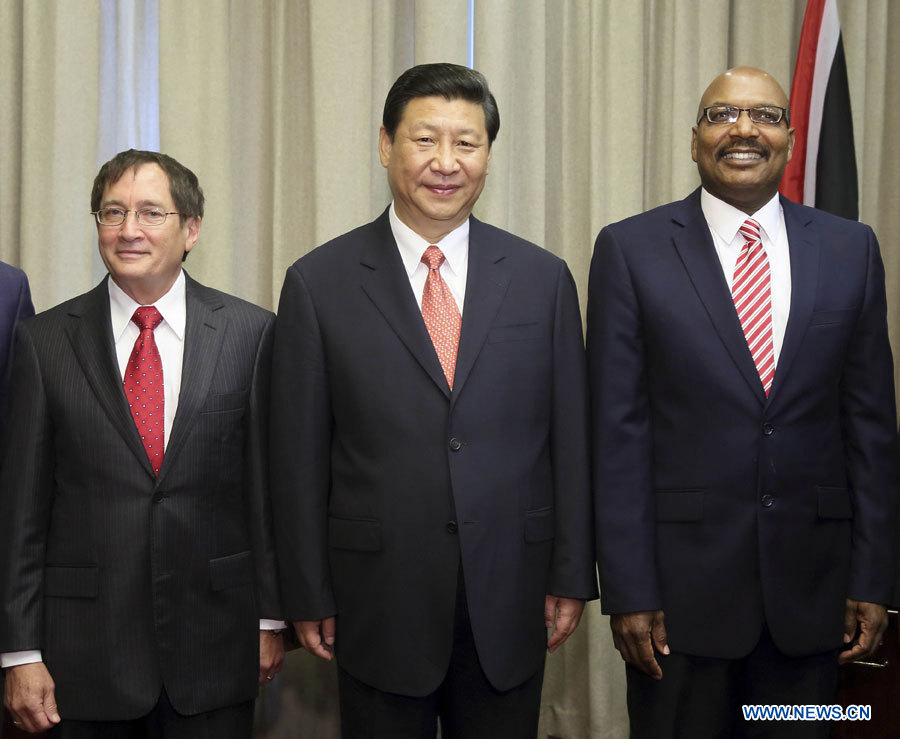 Le président chinois appelle à des échanges législatifs entre la Chine et Trinité-et-Tobago
