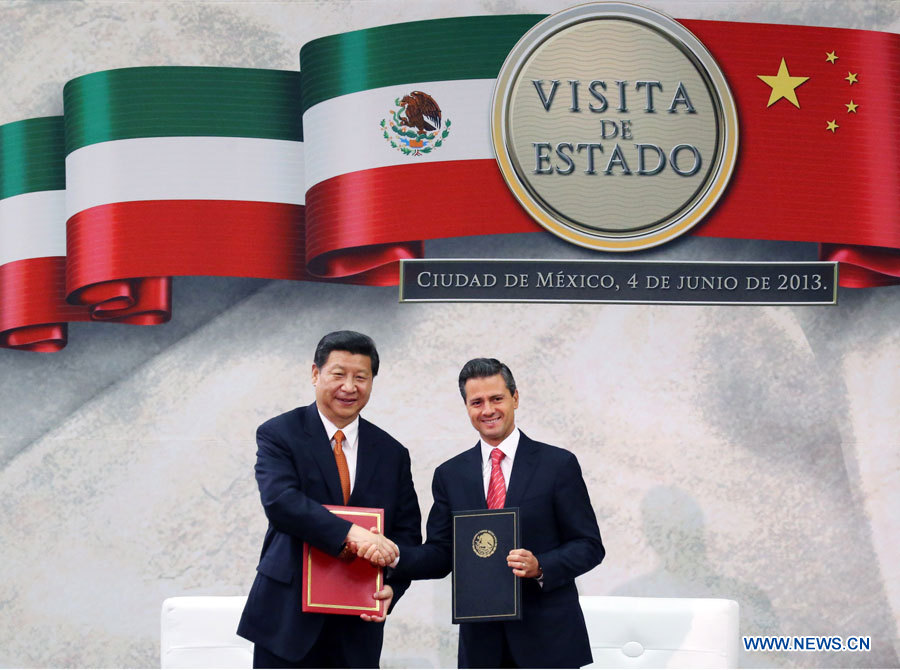 La Chine et le Mexique promettent de renforcer le dialogue politique
