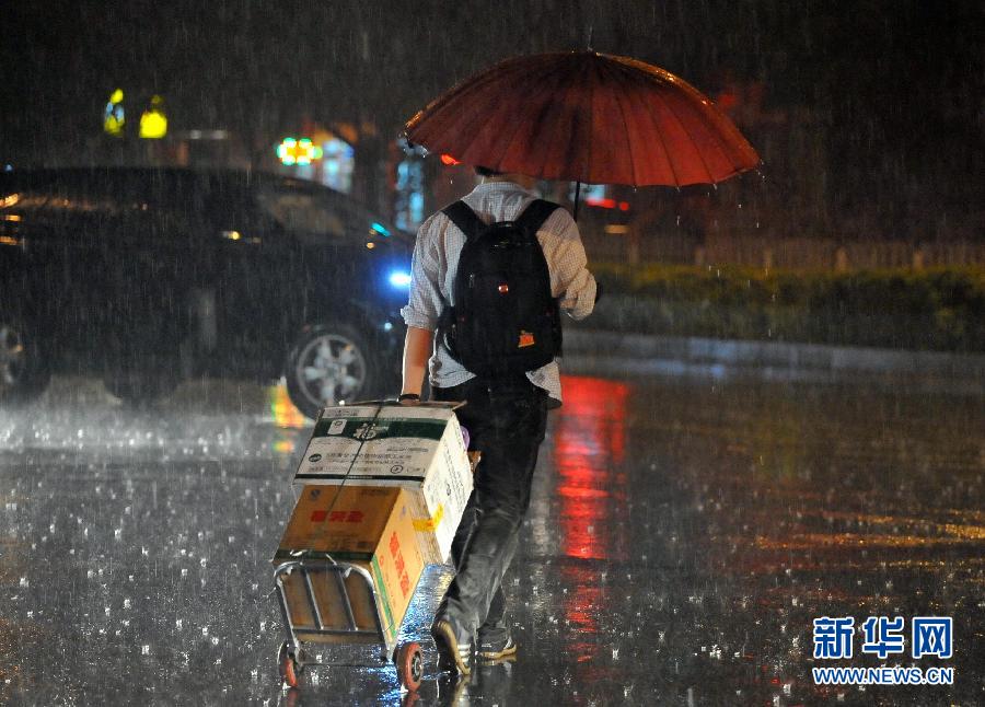 Chute de pluie à Beijing (3)