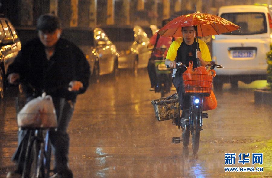 Chute de pluie à Beijing (4)