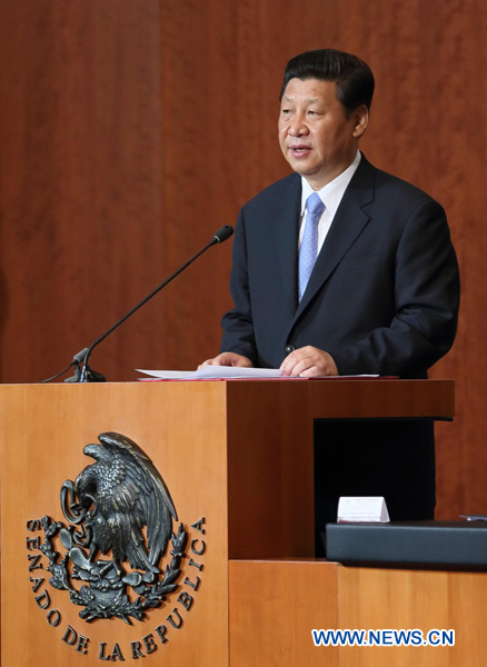 Les relations Chine-Mexique font face à une opportunité sans précédent, selon le président Xi