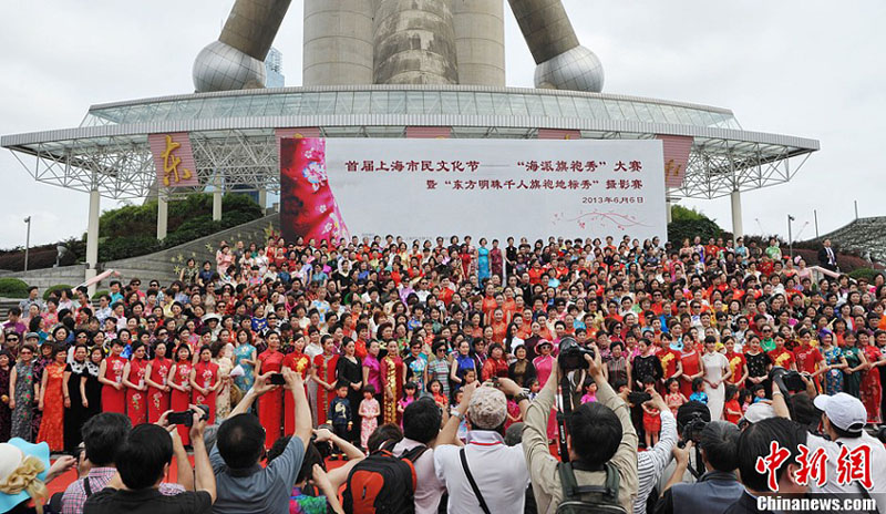 L'élégance des Shanghaïennes en qipao (6)