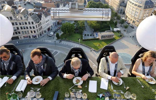 Bruxelles : un dîner dans les étoiles (4)