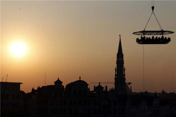 Bruxelles : un dîner dans les étoiles (3)