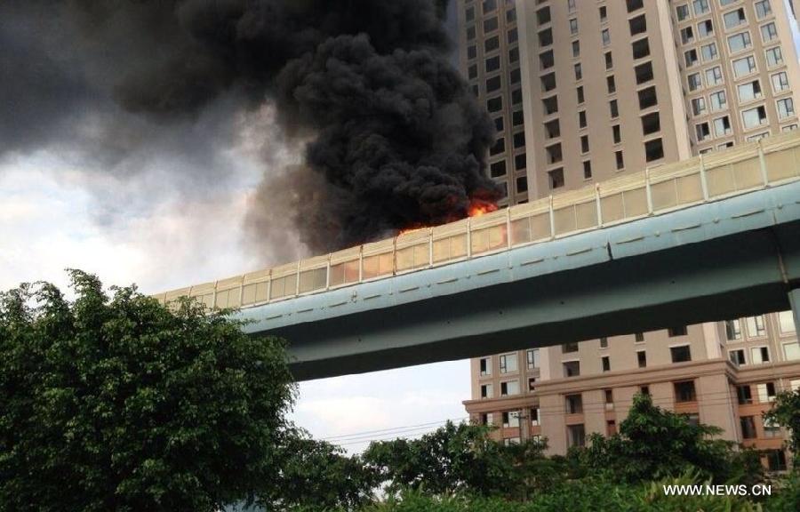 Chine : 47 morts dans l'incendie d'un bus à Xiamen (2)