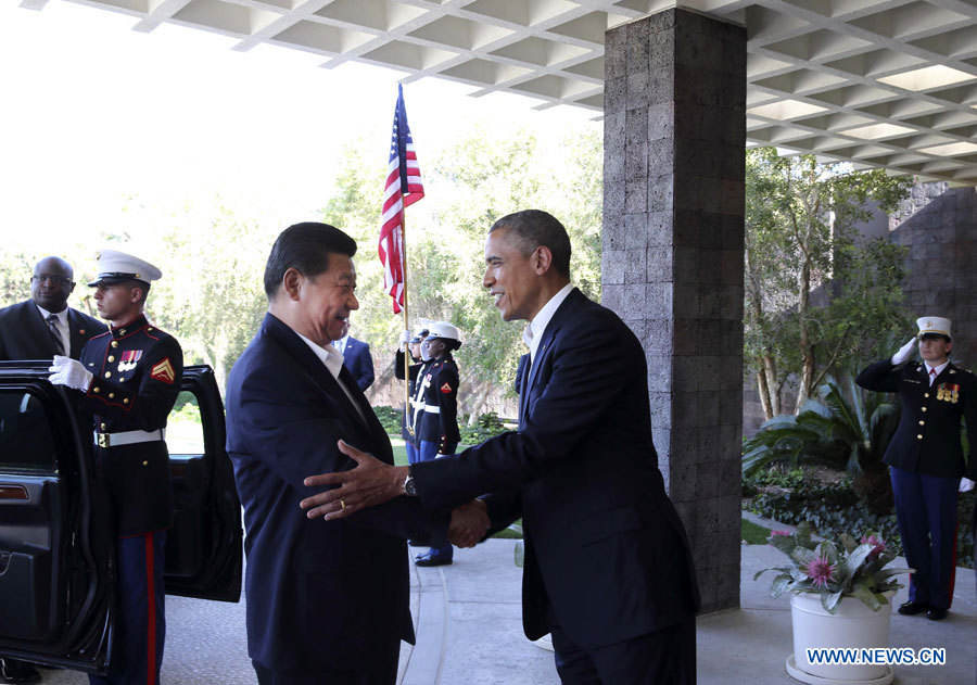 Xi et Obama se rencontrent pour leur premier sommet (6)