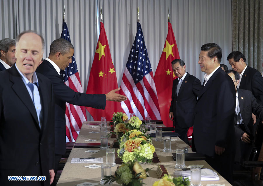 Xi et Obama se rencontrent pour leur premier sommet (5)