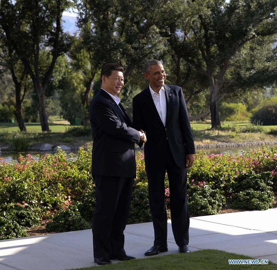 Xi et Obama se rencontrent pour leur premier sommet (3)