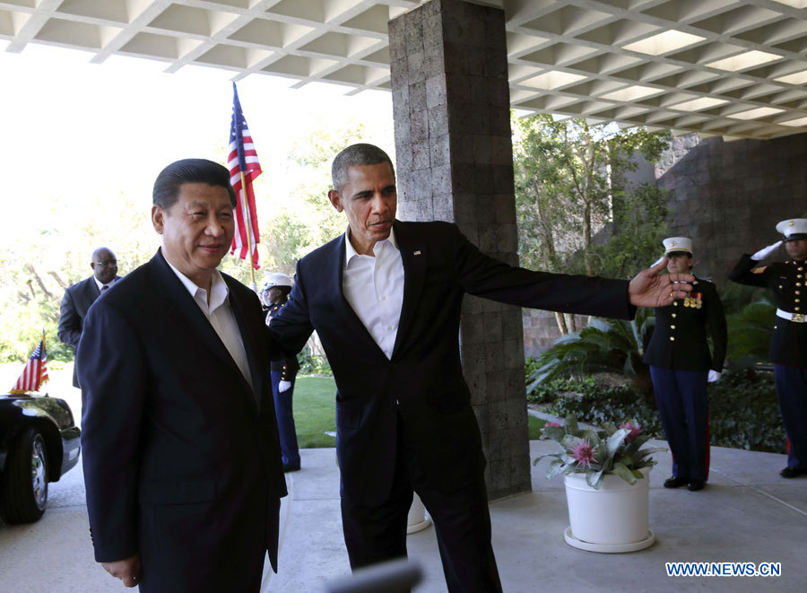 Xi et Obama se rencontrent pour leur premier sommet (2)