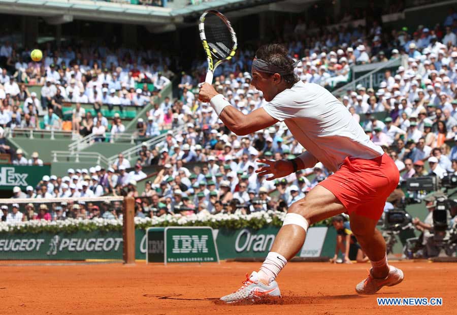 Tennis/Roland-Garros : Rafael Nadal qualifié pour la finale (2)