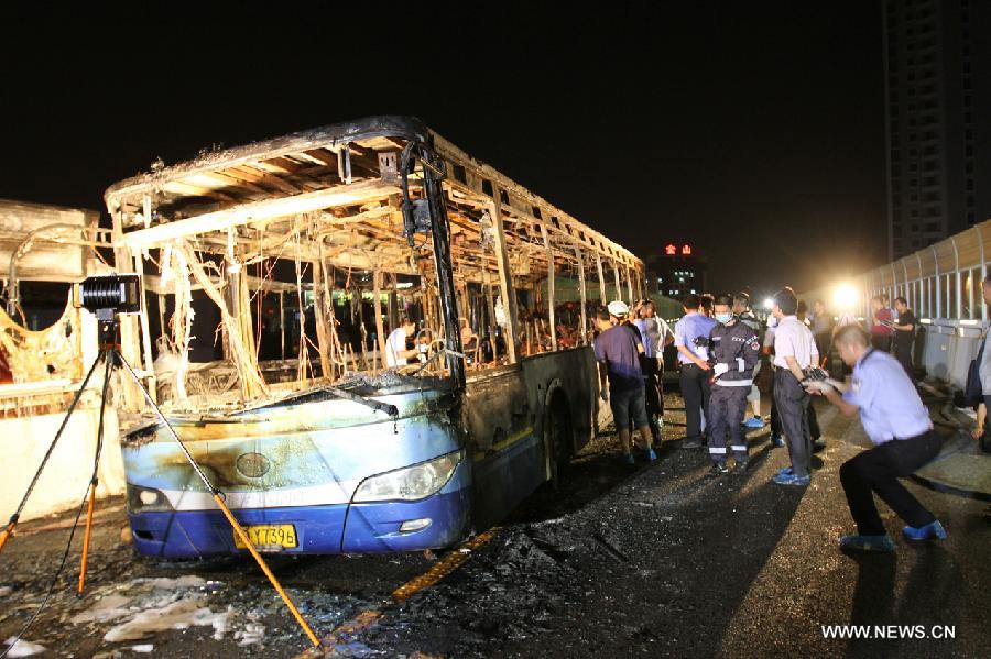 L'incendie d'un bus à Xiamen est d'origine criminelle (12)