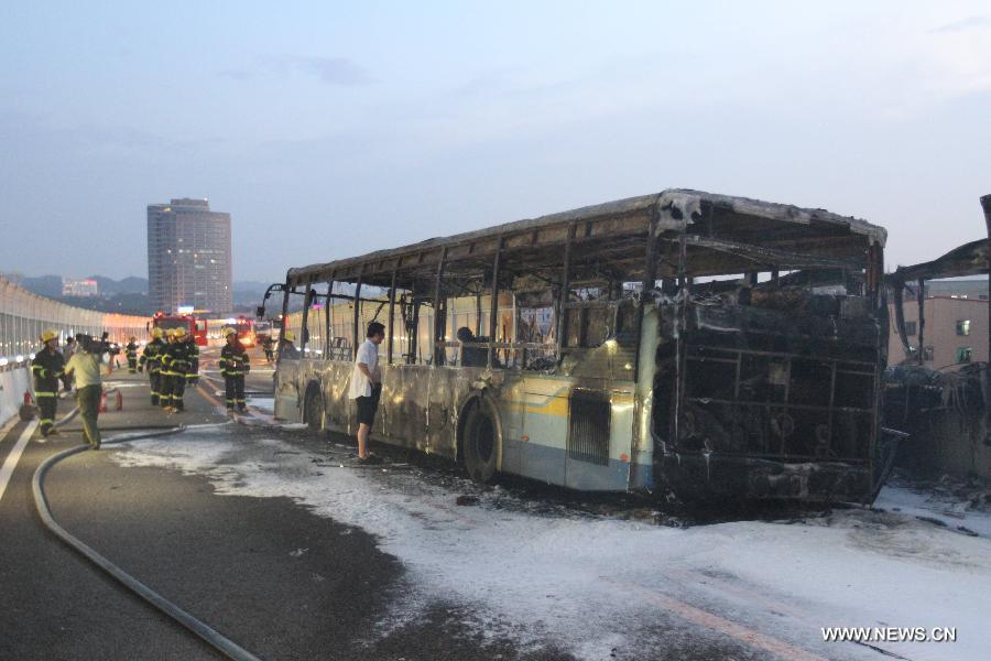 L'incendie d'un bus à Xiamen est d'origine criminelle (10)