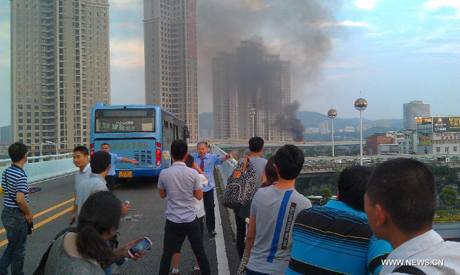 L'incendie d'un bus à Xiamen est d'origine criminelle (5)