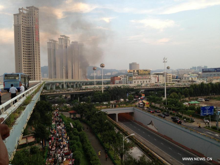 L'incendie d'un bus à Xiamen est d'origine criminelle (2)