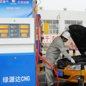 Plus de taxis à énergie propre à Beijing