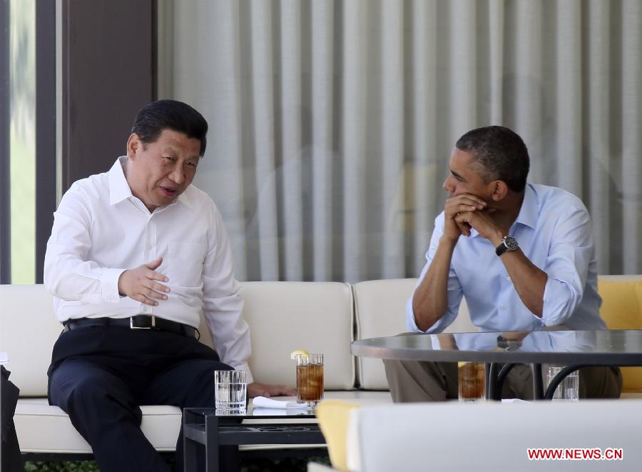 Deuxieme rencontre entre les présidents chinois et américain centrée sur les questions économiques (2)