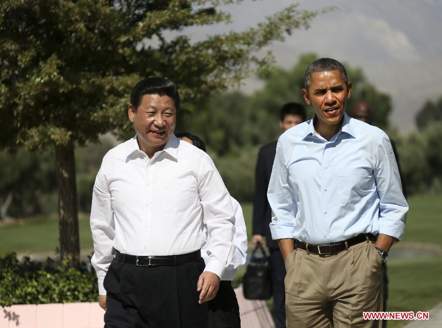 Deuxieme rencontre entre les présidents chinois et américain centrée sur les questions économiques