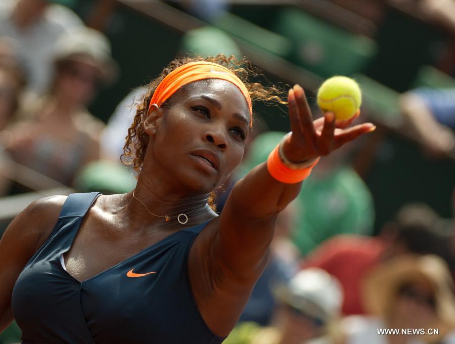 Tennis : Serena Williams bat Maria Sharapova et remporte à nouveau le tournoi de Roland-Garros (2)