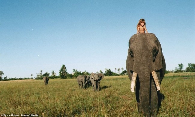 En images : histoire de Tippi Degré, l'enfant qui a grandi auprès des animaux (8)