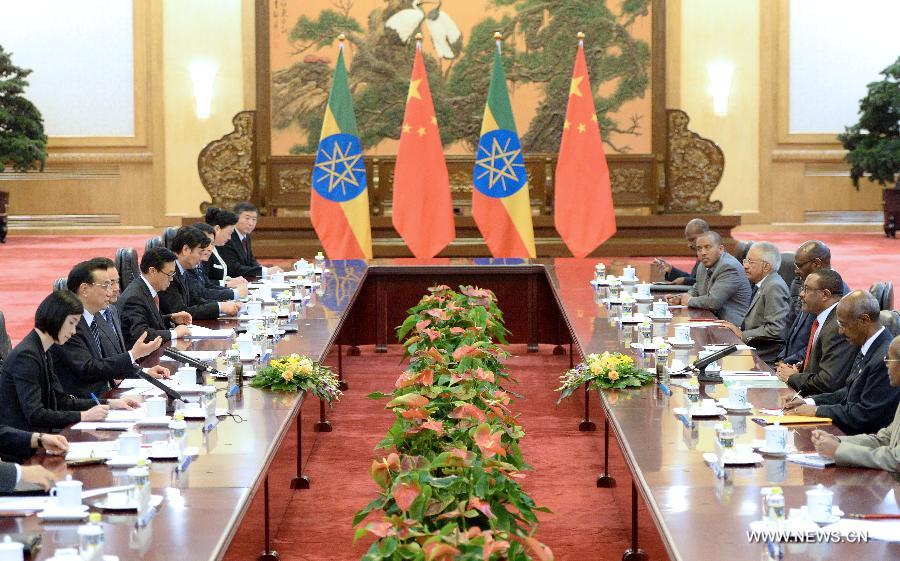 Le Premier ministre chinois s'entretient avec son homologue éthiopien sur le renforcement des relations (4)