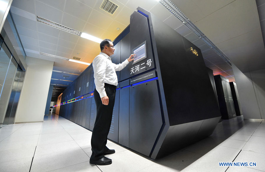 La Chine construit le superordinateur le plus rapide du monde 