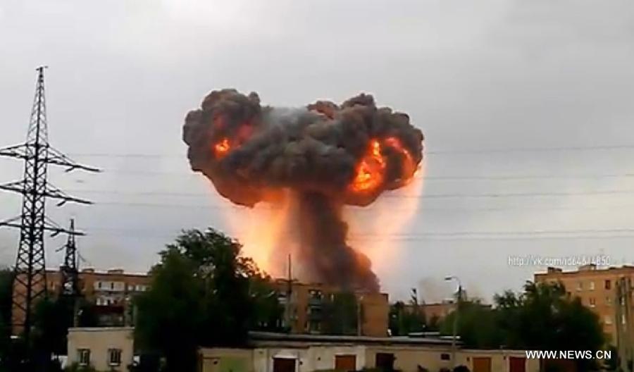 Explosion de munitions en Russie: 6.000 résidents évacués 