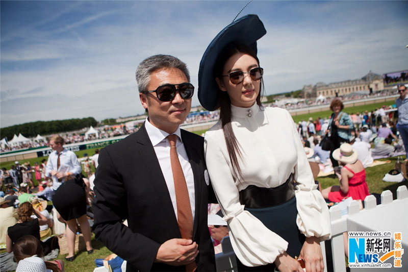 La comédienne Zhang Yuqi à Chantilly (2)