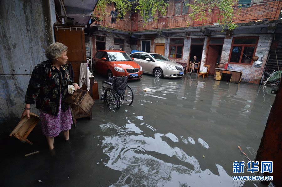 Inondations : Chengdu sous les eaux (8)